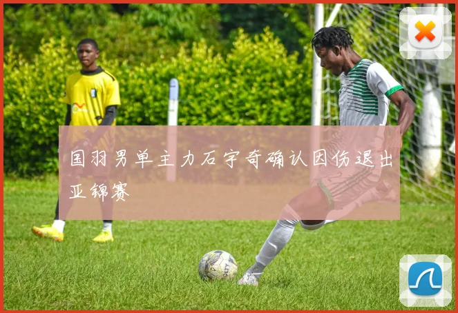 国羽男单主力石宇奇确认因伤退出亚锦赛